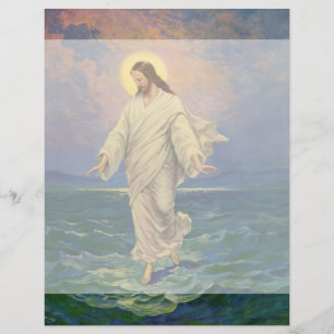 Vintage Religion, Jesus Christ is Walking on Water