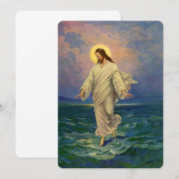 Vintage Religion, Jesus Christ is Walking on Water