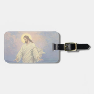 Vintage Religion, Jesus Christ is Walking on Water Luggage Tag