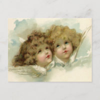 Vintage Religion, Victorian Angels in the Clouds