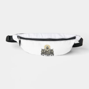 Vintage Religious DJ The Last Set Shirt Design_1 Bum Bags