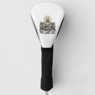 Vintage Religious DJ The Last Set Shirt Design_1 Golf Head Cover