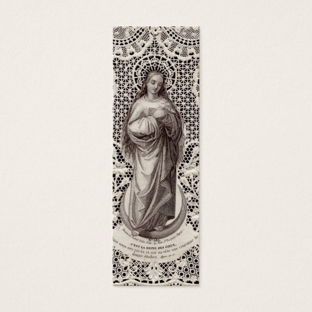 Vintage Religious Image for Microscope Slide Art (Front)