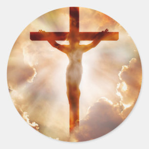 Vintage religious sticker