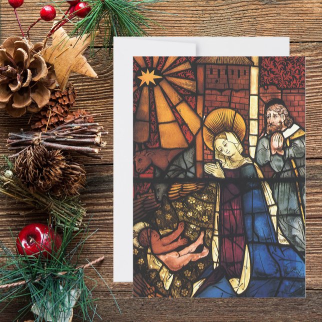 Vintage Renaissance Christmas Nativity Invitation (Creator Uploaded)
