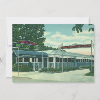 Vintage Restaurant, Retro Rhinebeck Roadside Diner