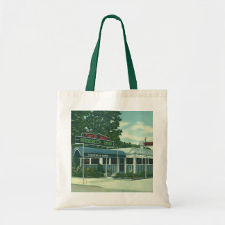 Vintage Restaurant, Retro Rhinebeck Roadside Diner Tote Bag