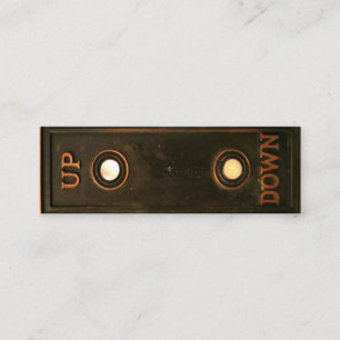 Vintage restoration or antique dealer mini business card