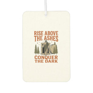 Vintage Resurrection Cave Quote Engraving Shirt De Car Air Freshener