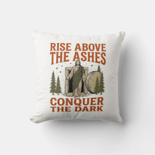 Vintage Resurrection Cave Quote Engraving Shirt De Cushion