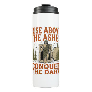 Vintage Resurrection Cave Quote Engraving Shirt De Thermal Tumbler