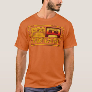 Vintage Retro 1930 Masterpiece Cassette Tape T-Shirt