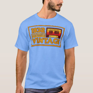 Vintage Retro 1932 Masterpiece Cassette Tape T-Shirt