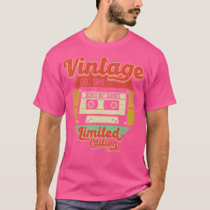 Vintage Retro 1941 Cassette Tape Oldies But Goodie T-Shirt