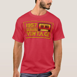 Vintage Retro 1957 Masterpiece Cassette Tape T-Shirt
