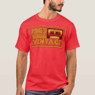 Vintage Retro 1963 Masterpiece Cassette Tape T-Shirt