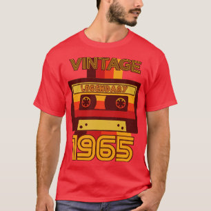 Vintage Retro 1965 Legendary Cassette Tape T-Shirt