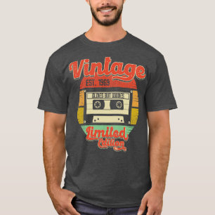 Vintage Retro 1969 Cassette Tape Oldies But Goodie T-Shirt