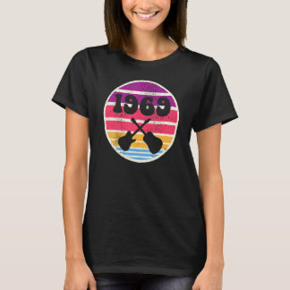 Vintage Retro 1969 Distressed Rock & Roll Music Gu T-Shirt