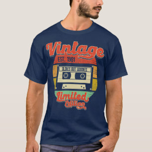 Vintage Retro 1981 Cassette Tape Oldies But Goodie T-Shirt
