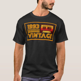 Vintage Retro 1993 Masterpiece Cassette Tape T-Shirt