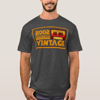 Vintage Retro 2002 Masterpiece Cassette Tape T-Shirt