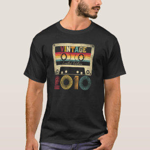 Vintage Retro 2010 12th Birthday  Happy Best Of Ta T-Shirt