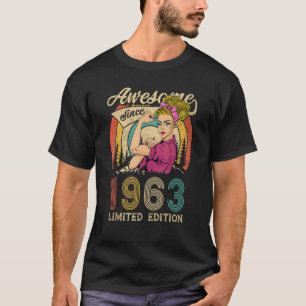 Vintage retro 60th birthday for women Best of 196 T-Shirt