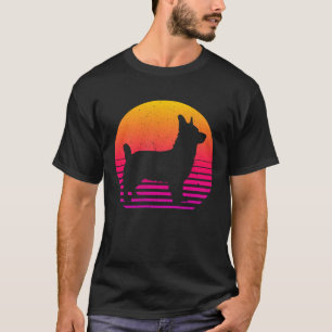 Vintage Retro 80's Style Corgi T-Shirt