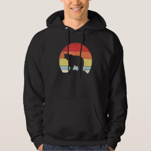 Vintage Retro 80s Style Grizzly Brown Bear Hoodie