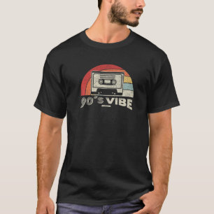 Vintage Retro Aesthetic Costume Party Print 90s Vi T-Shirt
