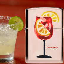 Vintage Retro Aperol Spritz Italian Cocktail Custo