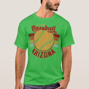 Vintage Retro Arizona Baseball Est 1998 Baseball L T-Shirt