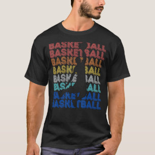 Vintage Retro Basketball Dunk T-Shirt