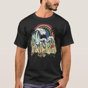 Vintage Retro Beach Bum Tropical Summer Vacation T T-Shirt