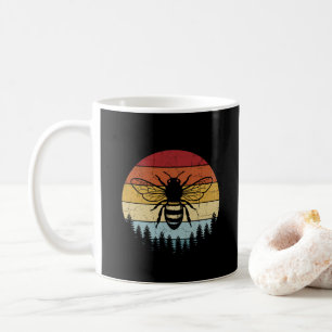 Vintage Retro Bees Beekeeper Beekeeping Coffee Mug