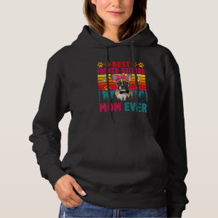 Vintage Retro Best French Bulldog Mom Ever Cute Do Hoodie