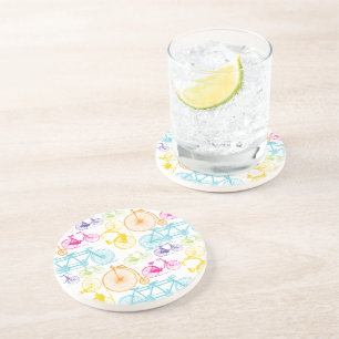 Vintage Retro Bicycle Lost the Training Wheels Coaster