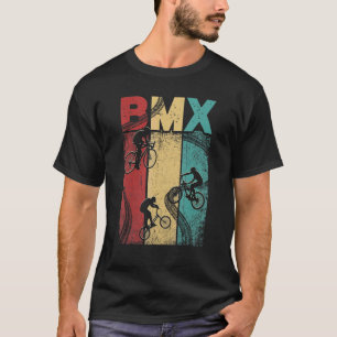 Vintage Retro Bmx     Bmx Rider Bicycle Motocross T-Shirt