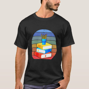 Vintage Retro Bookish Book Readers T-Shirt