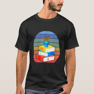 Vintage Retro Bookish Book Readers T-Shirt