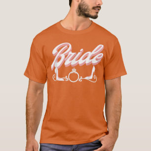 Vintage Retro Bride Bachelorette Party Matching  T-Shirt