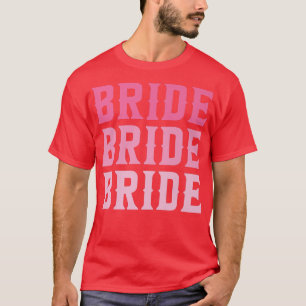 Vintage Retro Bride Rodeo Cowgirl Bachelorette Par T-Shirt