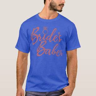 Vintage Retro Bride's Babes Bachelorette Party Mat T-Shirt