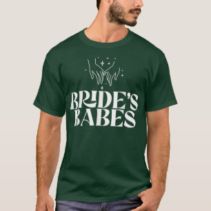 Vintage Retro Bride's Babes Bachelorette Party Mat T-Shirt