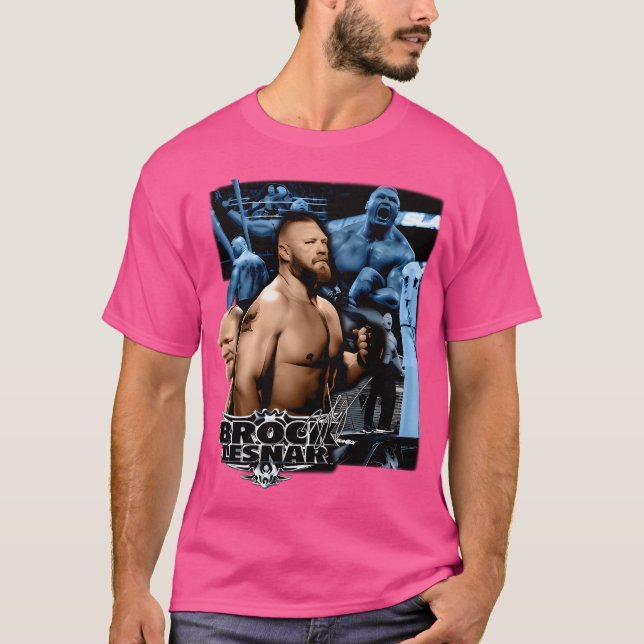 Vintage Retro Brock Lesnar T-Shirt (Front)