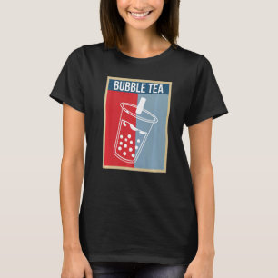 Vintage Retro Bubble Tea Boba T-Shirt