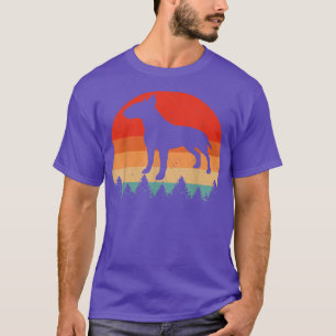 Vintage Retro Bull Terrier Dog Lover Bull Terrier T-Shirt