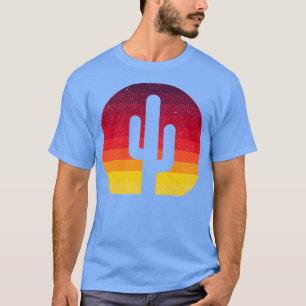 Vintage Retro Cactus Gift T-Shirt