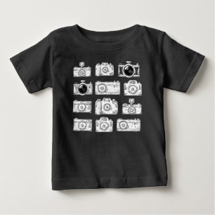 Vintage retro camera baby T-Shirt